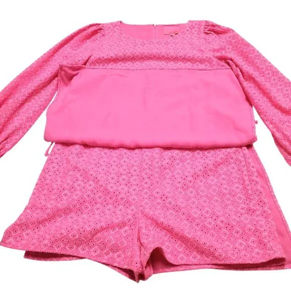 NWT Lilly Pulitzer Aisha Romper Size 10 - Picture 7 of 11